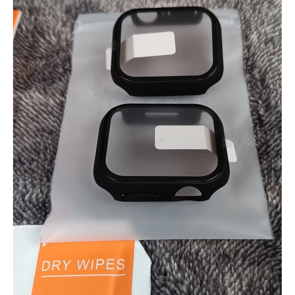 Misxi 2-Pack Black Hard Case for‎ Apple Watch Series 9/8/7 41mm